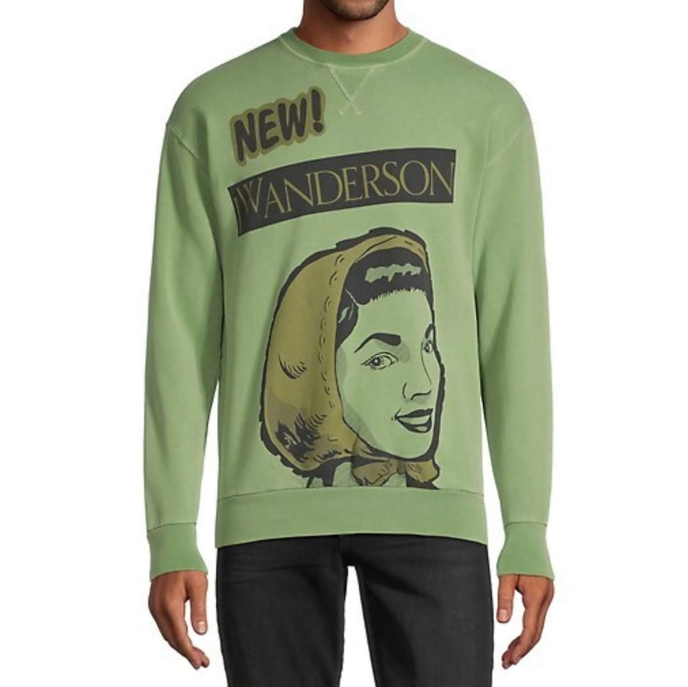 J.W. ANDERSON Bonnet Print Sweatshirt